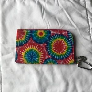 Tie dye wallet